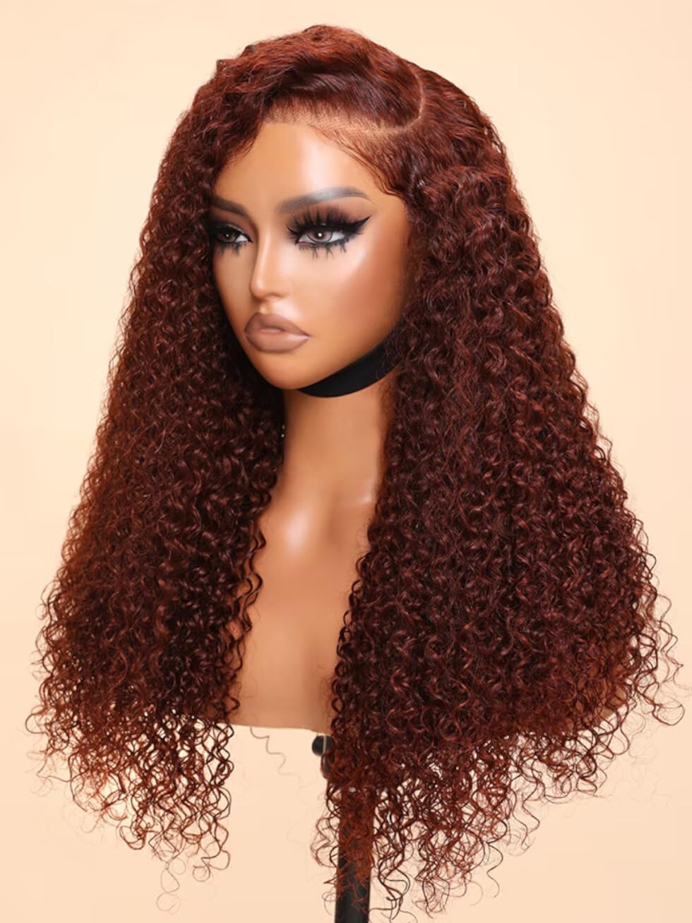 7x5 & 13x4 Kinky Curly Pre Cut Lace Closure Human Hair Wig