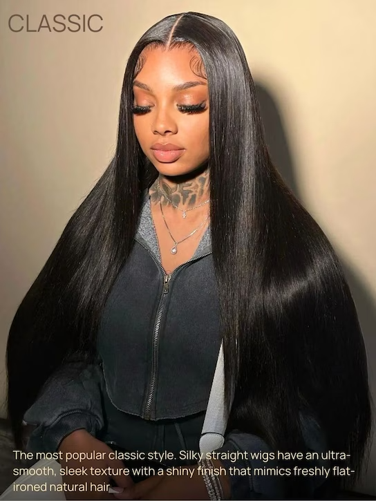 Iconic No Knots Wig 2.0™| 7x5 & 13x4 Lace Front Pre-Bleached Straight Glueless Wig - Human Hair